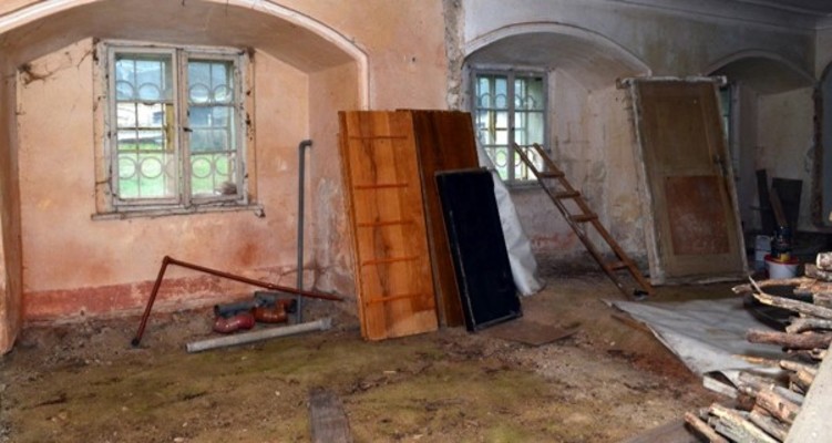 Krbová místnost v září 2016